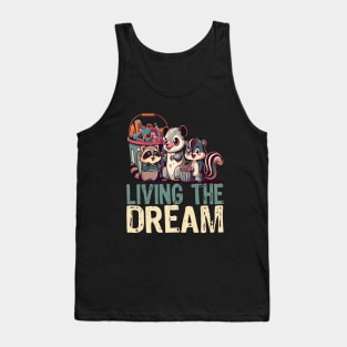 Living The Dream - Cute Anime Kawaii Japanese Lovers Tank Top